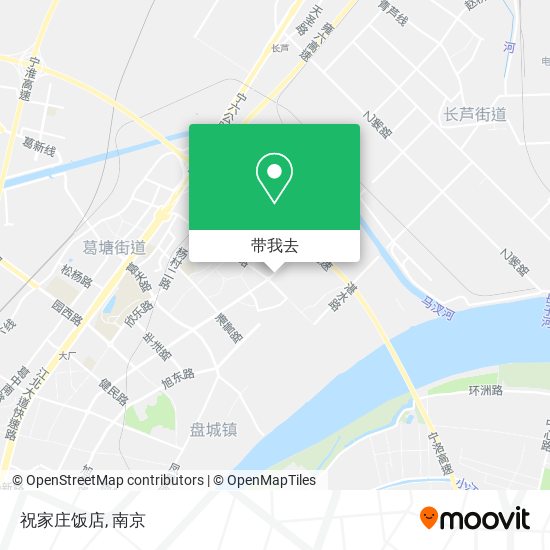 祝家庄饭店地图