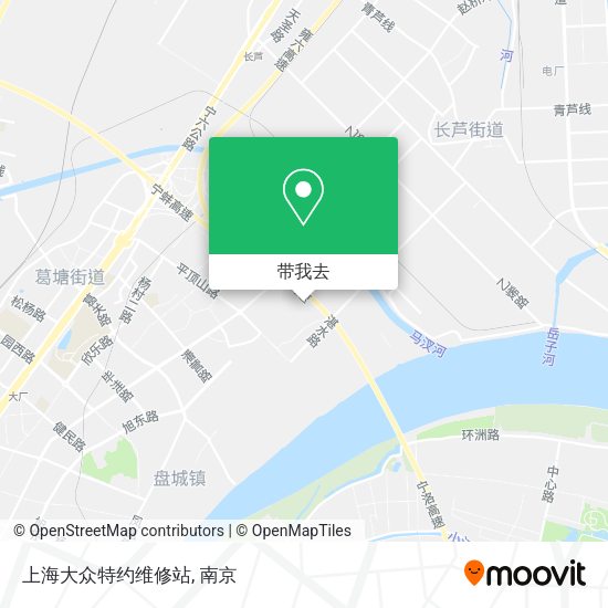 上海大众特约维修站地图