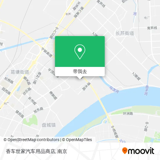 香车世家汽车用品商店地图