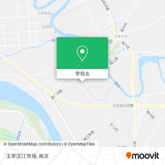 玉带滨江市场地图