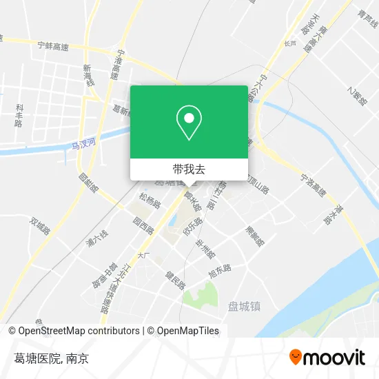 葛塘医院地图