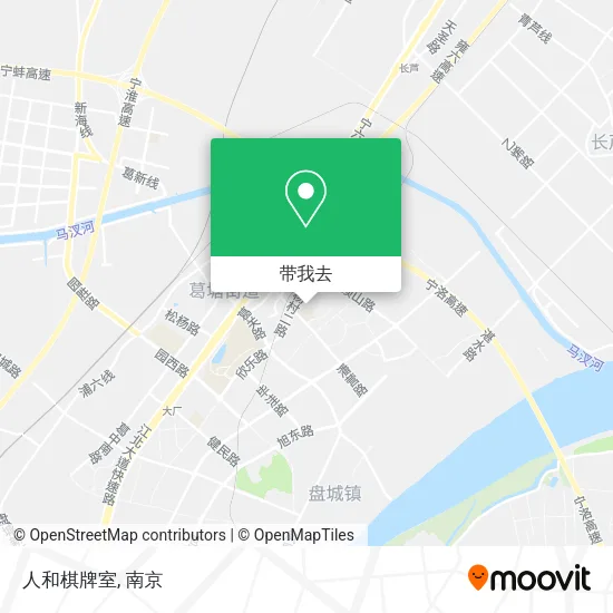 人和棋牌室地图