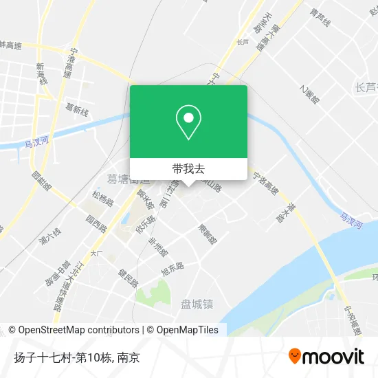 扬子十七村-第10栋地图