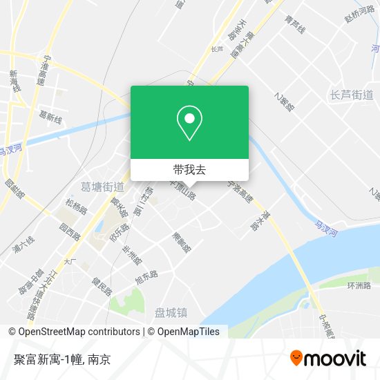 聚富新寓-1幢地图