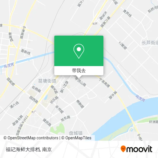 福记海鲜大排档地图