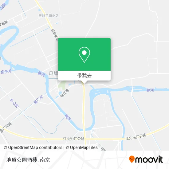 地质公园酒楼地图