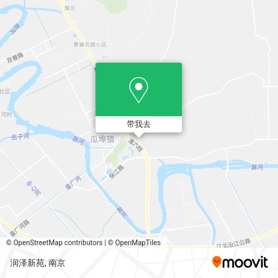 润泽新苑地图