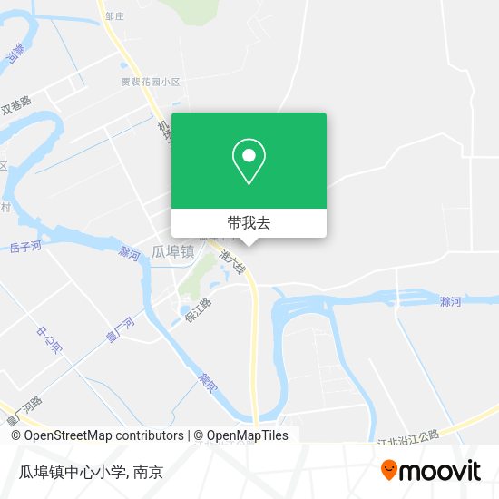 瓜埠镇中心小学地图