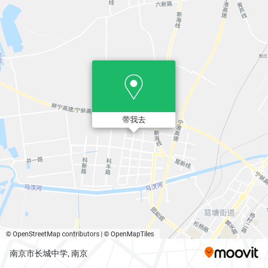 南京市长城中学地图