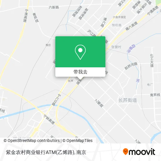紫金农村商业银行ATM(乙烯路)地图
