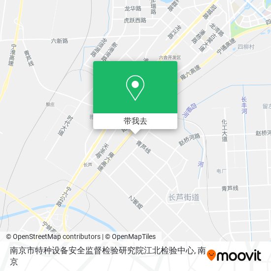 南京市特种设备安全监督检验研究院江北检验中心地图