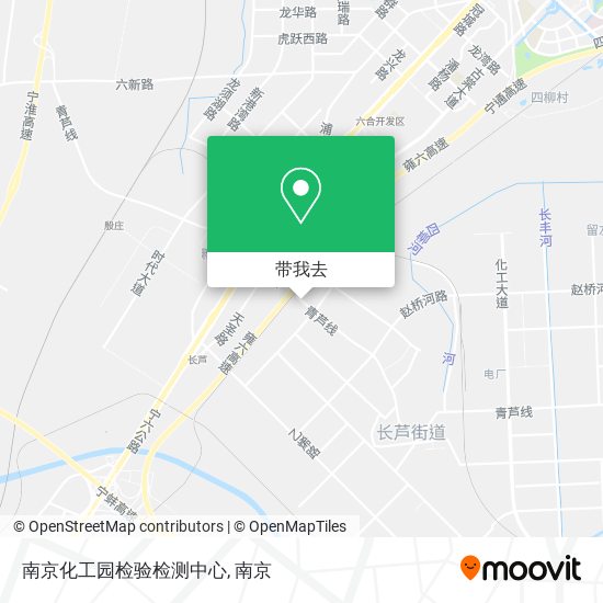 南京化工园检验检测中心地图