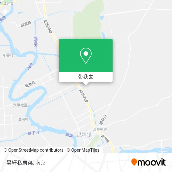 昊轩私房菜地图