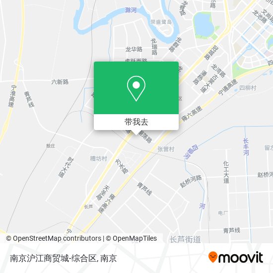 南京沪江商贸城-综合区地图