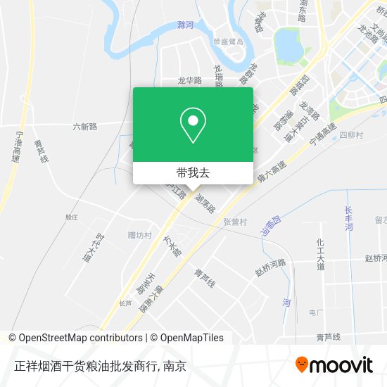 正祥烟酒干货粮油批发商行地图