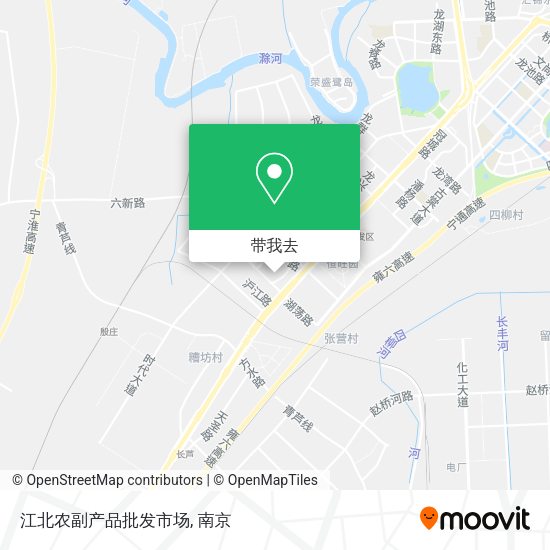 江北农副产品批发市场地图