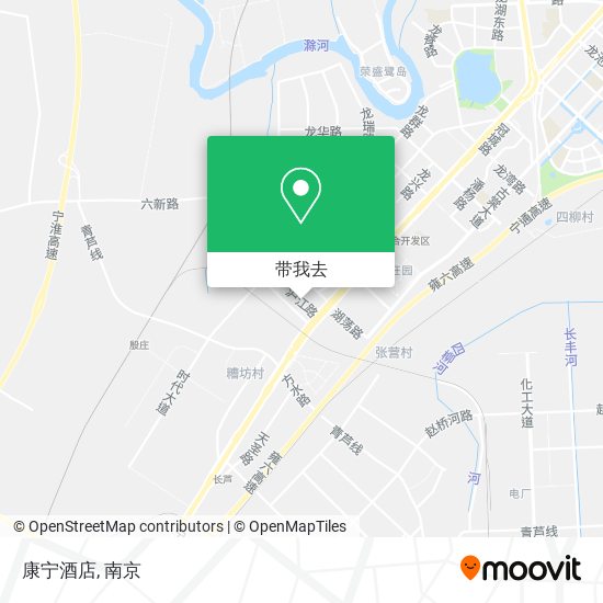 康宁酒店地图