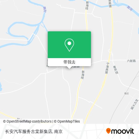长安汽车服务古棠新集店地图