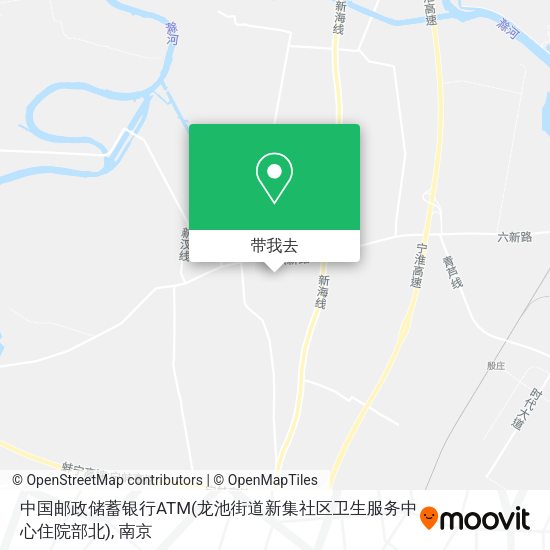 中国邮政储蓄银行ATM(龙池街道新集社区卫生服务中心住院部北)地图