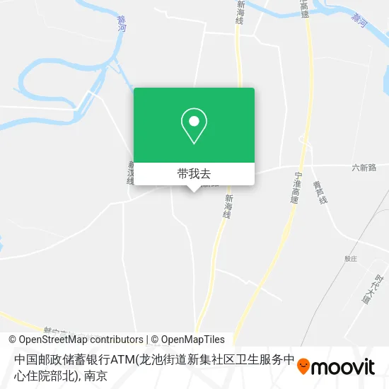 中国邮政储蓄银行ATM(龙池街道新集社区卫生服务中心住院部北)地图