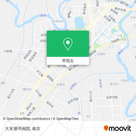 大宋潮书画院地图