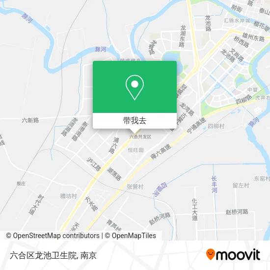 六合区龙池卫生院地图