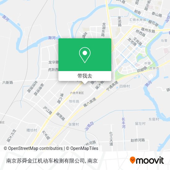 南京苏舜金江机动车检测有限公司地图
