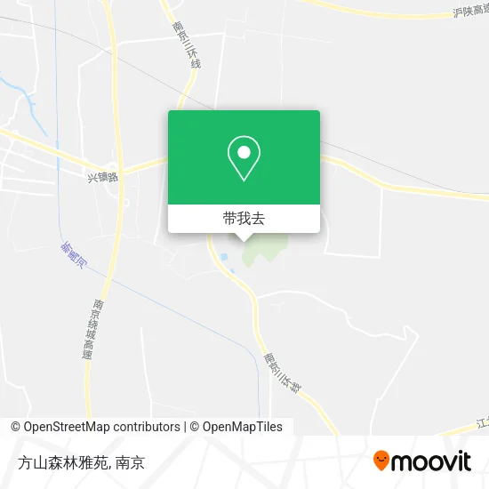 方山森林雅苑地图