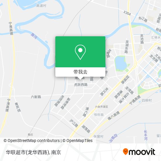 华联超市(龙华西路)地图
