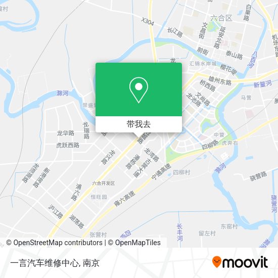 一言汽车维修中心地图
