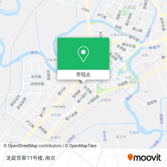 龙庭世家11号楼地图