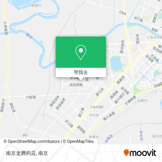 南京龙腾药店地图