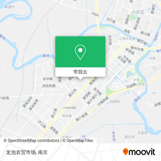 龙池农贸市场地图