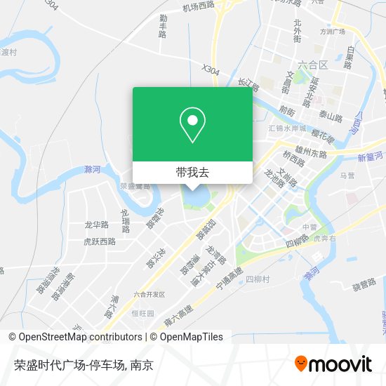 荣盛时代广场-停车场地图
