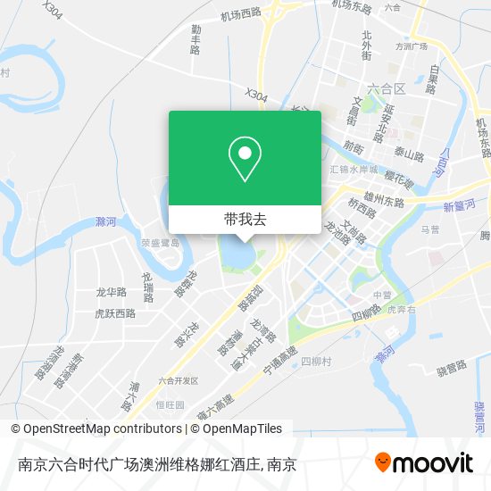 南京六合时代广场澳洲维格娜红酒庄地图