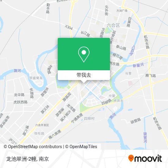 龙池翠洲-2幢地图