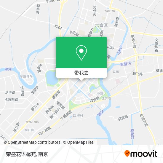 荣盛花语馨苑地图