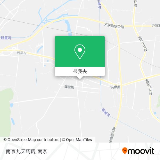南京九天药房地图