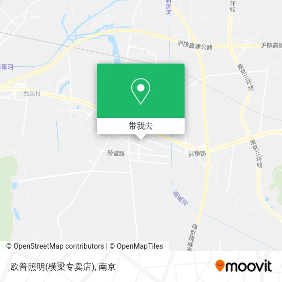 欧普照明(横梁专卖店)地图