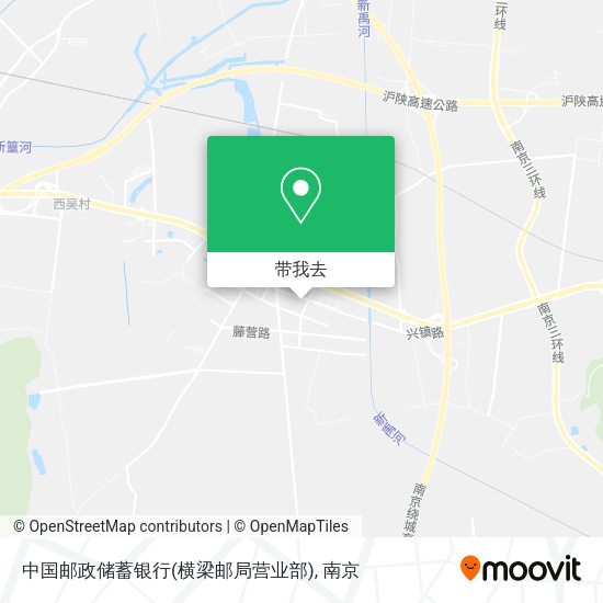 中国邮政储蓄银行(横梁邮局营业部)地图