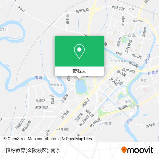 恒好教育(金陵校区)地图