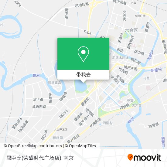 屈臣氏(荣盛时代广场店)地图