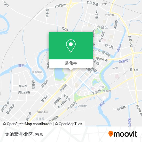 龙池翠洲-北区地图