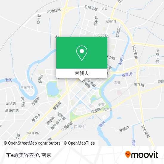 车e族美容养护地图