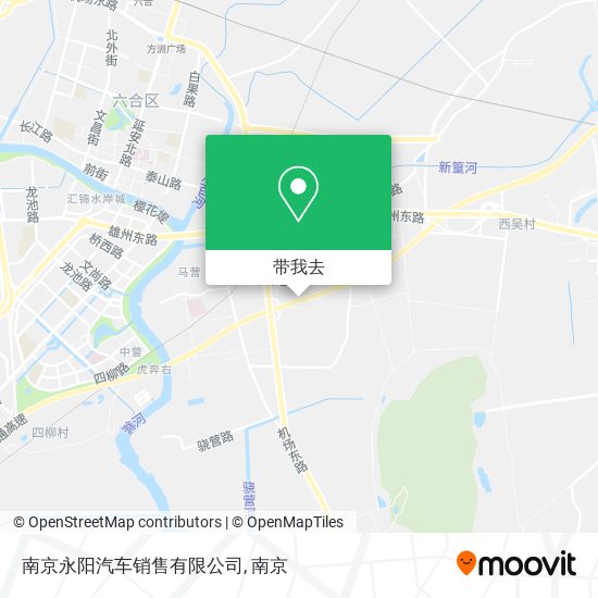 南京永阳汽车销售有限公司地图