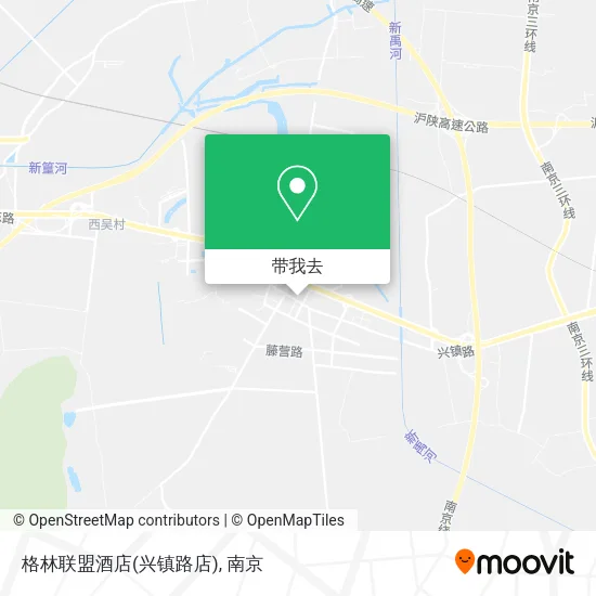 格林联盟酒店(兴镇路店)地图