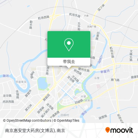 南京惠安堂大药房(文博店)地图