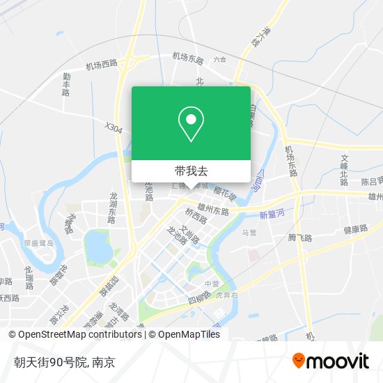朝天街90号院地图
