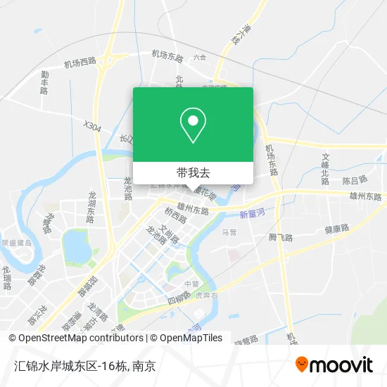 汇锦水岸城东区-16栋地图
