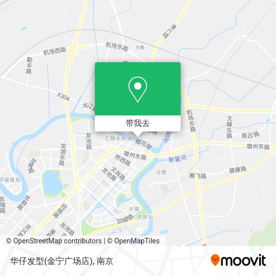 华仔发型(金宁广场店)地图